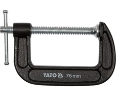 Yato Toya Sa Poland Spaustuvas su varžtu "C" tipo 3", 75 mm (YT-64252)
