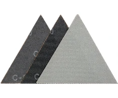 Toya Sa Poland Abrazyvinis tinklelis | delta | su velcro | 280 mm | 3 vnt. | P120 (YT-846133)