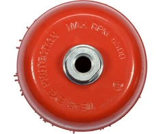 Yato DISKINIS ŠEPETĖLIS 125MM M14 NAILONAS RAUDONAS