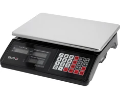 Yato Toya Sa Poland Elektroninės prekybinės svarstyklės | dvipusis ekranas | 40 kg | 5 g (YT-73270)