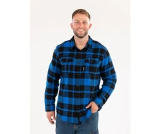 Yato FLANELINIAI MARŠKINĖLIAI, MĖLYNAS, DYDIS. 2XL