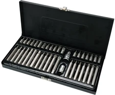 Yato HEX, TORX, SPLINE VARGTŲ ANTGALIAI, 40 Vnt.