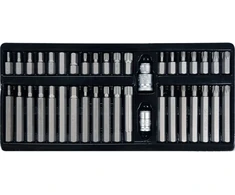 Yato HEX, TORX, SPLINE VARGTŲ ANTGALIAI, 40 Vnt.