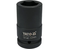 Yato Toya Sa Poland Galvutė smūginė šešiakampė ilga | 25 mm (1") | 32 mm (YT-1177)