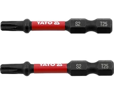 Yato IMPACT BITS 1/4''X50 MM T25 2 vnt