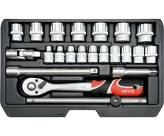 Yato ĮRANKIŲ RINKINYS 3/8'', 22 VNT.