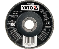 Yato Toya Sa Poland Šlifavimo diskas lapelinis išgaubtos formos 125mm P100 (YT-83295)