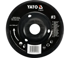 Yato IŠGŪBĖS MEDIENOS RASPAS 125MM NR.3