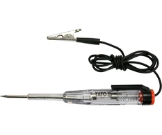 YATO AUTOMOBILIŲ ĮTAMPOS TESTERIS 6-24V 2865
