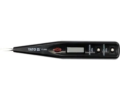YATO ĮTAMPOS TESTERIS 12-250V LCD 2862