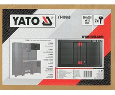 Toya Sa Poland Pakabinama dirbtuvių spintelė | 660 x 305 x 410 mm | su 2 raktais (YT-08968)