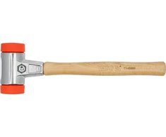 Yato Trinkelių klojimo plaktukas su 50 mm galvute, hickory rankena, patvari konstrukcija, 830 g trinkelių klojimo plaktukas