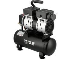 Toya Sa Poland Oro kompresorius tylus | betepalinis | 6L/0.8MPA/8BAR/116PSI/ 107l/min | 550 W (YT-23340)