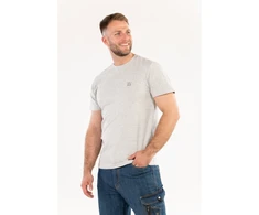 Yato MARŠKINĖLIAI AUKŠTI SERIJOS PILKI MELANŽAI SU ELASTANO DYDŽIO. 3XL