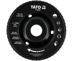 Yato MEDIENOS AVIEČIŲ DISKAS 115MM