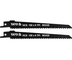 Yato MEDIENOS PJŪKLĖLIAI HCS 150 MM 6TPI / 2 VNT.