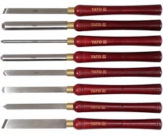 Yato medžio tekinimo kaltų rinkinys 8vnt YT-62780