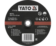 Yato METALO PJOVIMO DISKAS, IŠGŪBĖS 230X3,2X22 MM