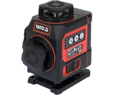 Kryžminis lazerinis nivelyras Yato YT-30419; 3,7 V; 1x4,0 Ah akum.