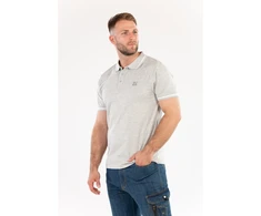 Yato MINŠKŪS POLO MARŠKINĖLIAI, PILKOS MELANŽOS, DYDIS. XL