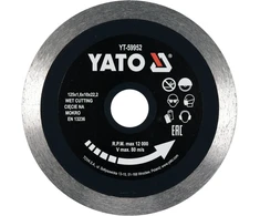 Yato NUOLATINIS DISKAS 125MM PROFESIONALIAI KERAMIKAI