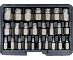 Yato PAŽEIDYTŲ VIDINIŲ VARŽTŲ RINKINIŲ RINKINYS HEX, TORX, SPLINE YRA 25 ELEMENTAI
