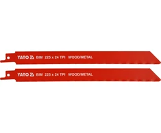 Yato PJŪKLĖS METALUI IR MEDIENI BIM 225 MM 24TPI / 2 Vnt.