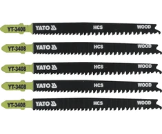 Toya Sa Poland Pjūkliukai siaurapjūkliui 5vnt, 13~8TPI / 2~3mm, ilgi (medis) (YT-3408)