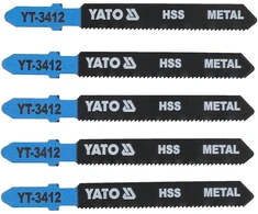 Yato Toya Sa Poland Pjūkliukai siaurapjūkliui 5vnt, 21 TPI / 1.2mm (metalui) (YT-3412)