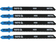 Yato Toya Sa Poland Pjūkliukai siaurapjūkliui 5vnt, 6TPI / 4mm (metalui, aliuminiui) (YT-3411)