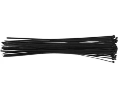 Yato PLASTIKINĖS JUOSTOS 700X9.0 50VNT. JUODA
