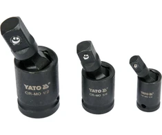 Yato POVEIKIO JUNGČIŲ RINKINYS 1/4'', 3/8'', 1/2''