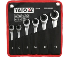 Yato PUSKELIO RAKTŲ RINKINYS SU ŽAIDIMU 8-19MM 6 VNT.
