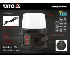 Yato REFLEKTORIAUS 18V 10000LM 360°, IK08