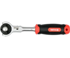 Yato Terkšlinis raktas šarnyrinis 180° | smulkūs dantukai | 6.3 mm (1/4") (YT-07200)