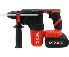 Grąžtas Yato SDS+ 18 V PLAKŠKAS (BL MOTOR, 1X4AH)