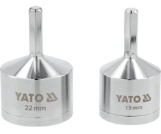 Yato Toya Sa Poland Vario vamzdžių valymo šepečių rinkinys | 15 mm ir 22 mm | 2 vnt (YT-63720)