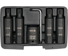 Yato SPLINE IMPACT BITS SET 3/4'', 6 vnt.