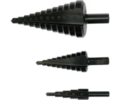 Pakopinis grąžtas Yato YT-44732; 4-12/4-22/6-38; 3 vnt.