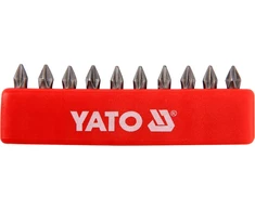 Yato SUKTUČIŲ ANTGALIAI PH1X25 MM, 10 vnt.