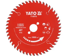 Yato TCT PTFE DISKAS ALUMINIUI 165*20*48T