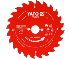Yato TCT PTFE DISKAS MEDIENAI 165*20*24T