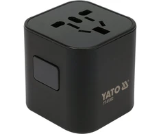 Yato Toya Sa Poland Kelionininis adapteris | universalus | daugiau nei 150 šalių (YT-81302)