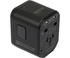 YATO UNIVERSALUS USB / USB-C 18W TRAVEL ADAPTER