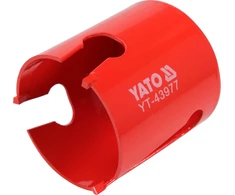 Yato UNIVERSALUS KULČIŲ Pjūklas TCT 60mm 5/8'' SILKA, KERAMINIŲ BLOKŲ IR OSB PLOKŠTEMS