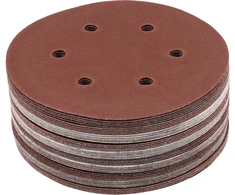 Yato VELCRO Abrazyvinis DISKAS, 6 KIRUŠĖS, P150 150 MM / 50 Vnt.
