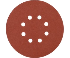 Yato VELCRO Abrazyvinis DISKAS, 8 AKURUMS, P220 150 MM / 50 Vnt.