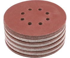 Yato VELCRO Abrazyvinis DISKAS, 8 KIRUŠĖS, P80 150 MM / 50 Vnt.