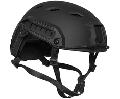 Airsoft šalmas Mil-Tec Paratrooper, Juoda