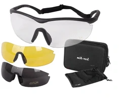 Akiniai keičiamais lęšiais Mil-Tec